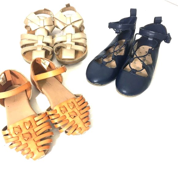 Carter's Other - CARTERS Sandals & Shoes Bundle - Girls Size 9